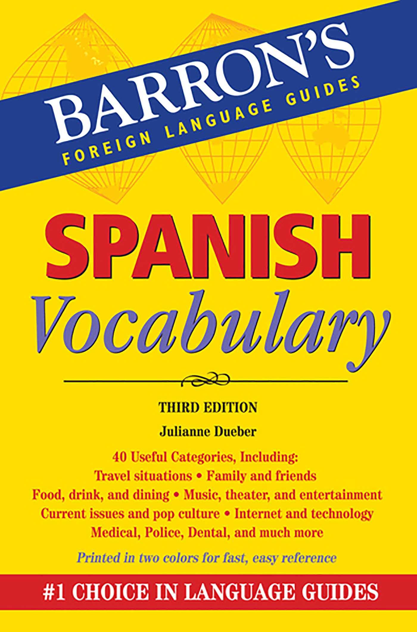 Spanish Vocabulary (Barron'S Vocabulary)