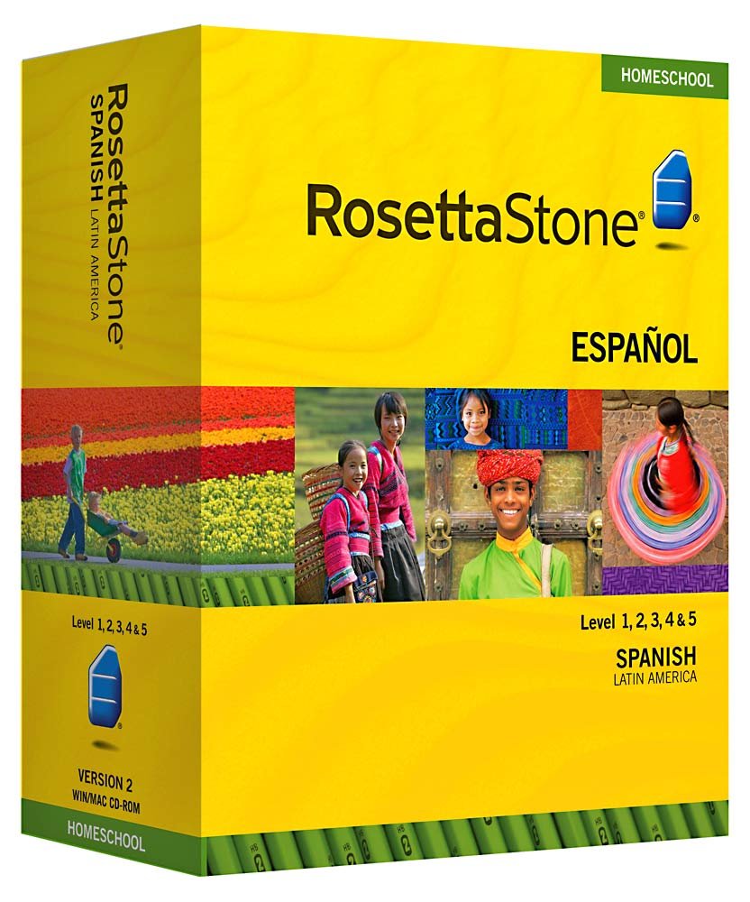 Rosetta Stone Homeschool Spanish (Latin America) Level 15 Set Including Audio Companion