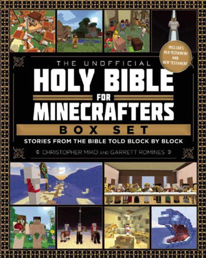 The Unofficial Holy Bible for Minecrafters Box Set: Stories from the Bible Told Block by Block,Used