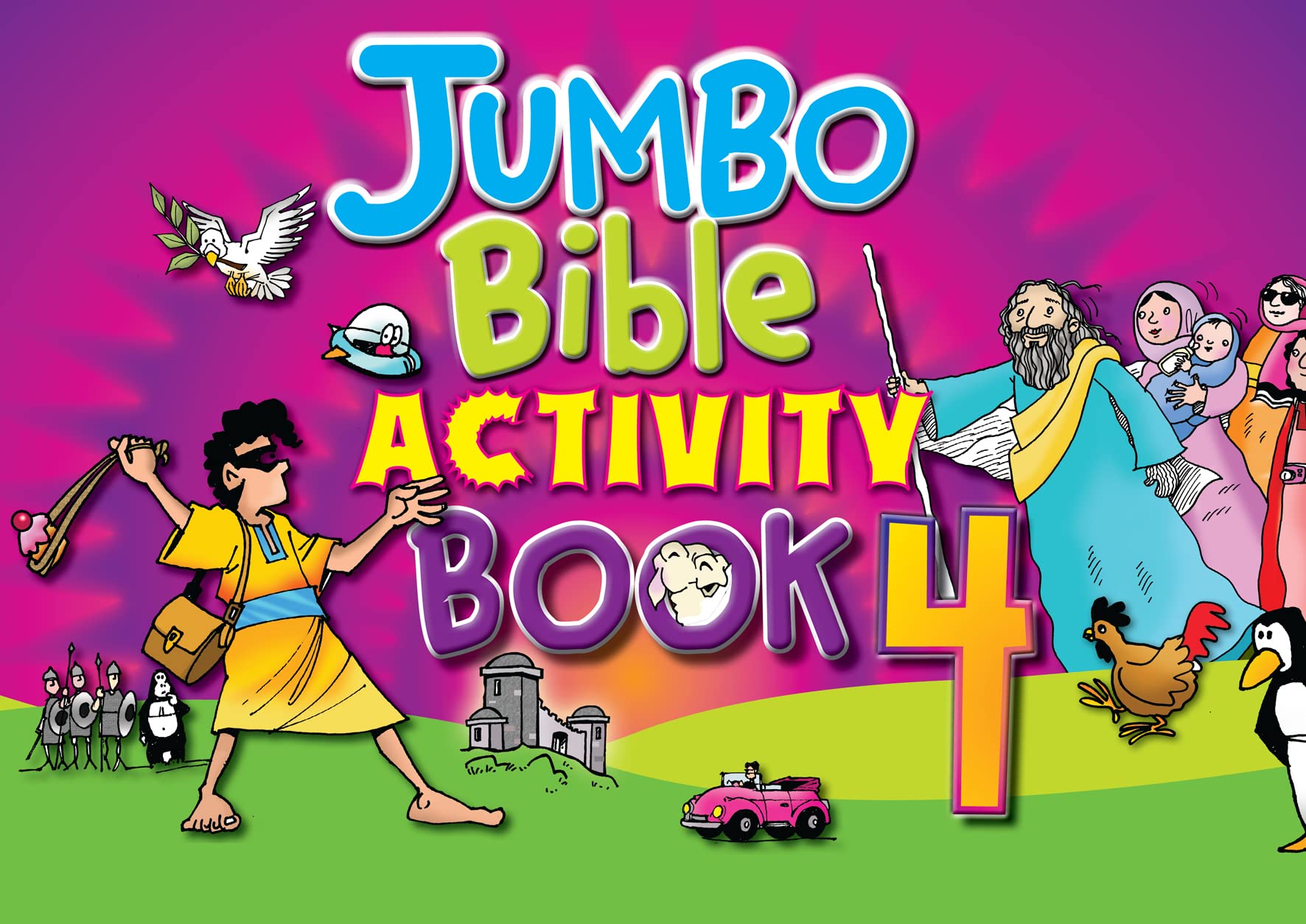 Jumbo Bible Activities: Jumbo Bible Activity Book (Jumbo Bible Activity Books),Used