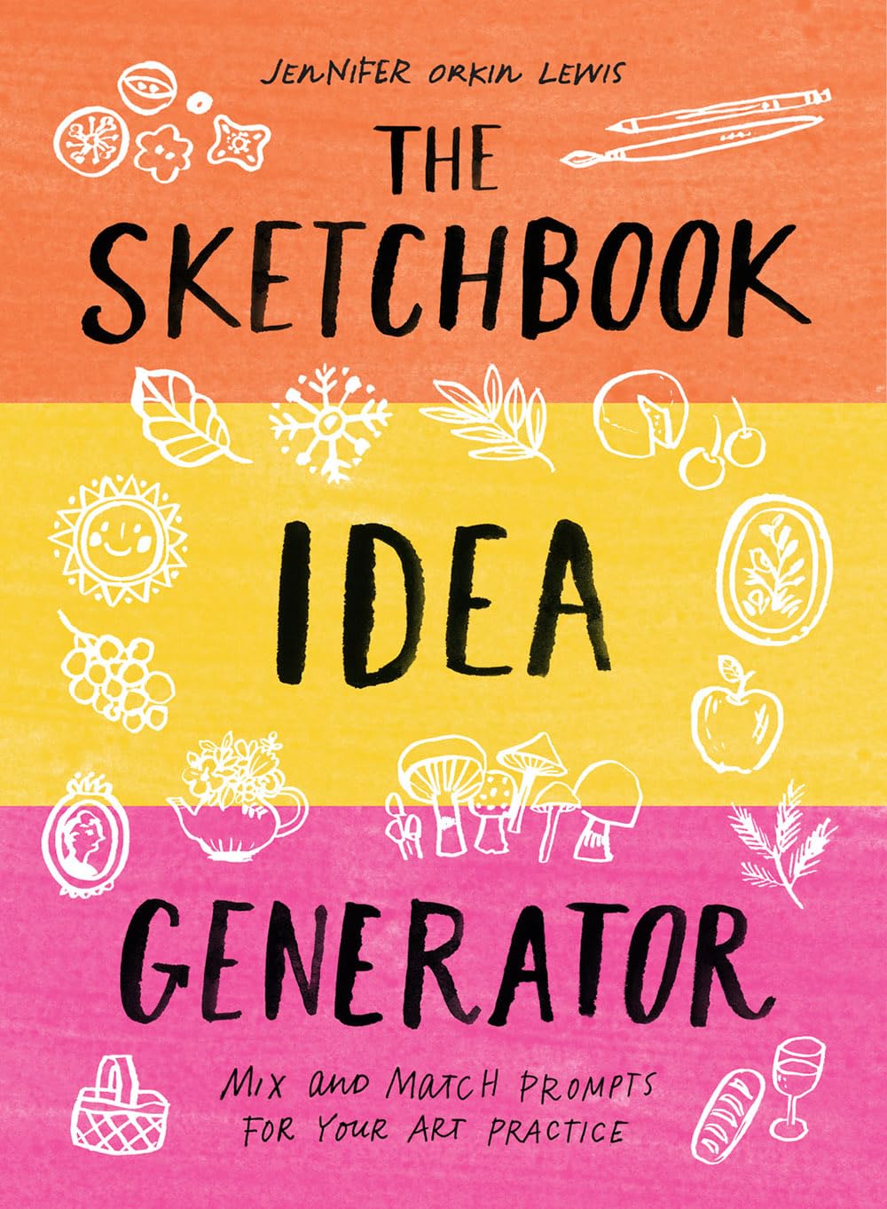 The Sketchbook Idea Generator (MixandMatch Flip Book): Mix and Match Prompts for Your Art Practice,New