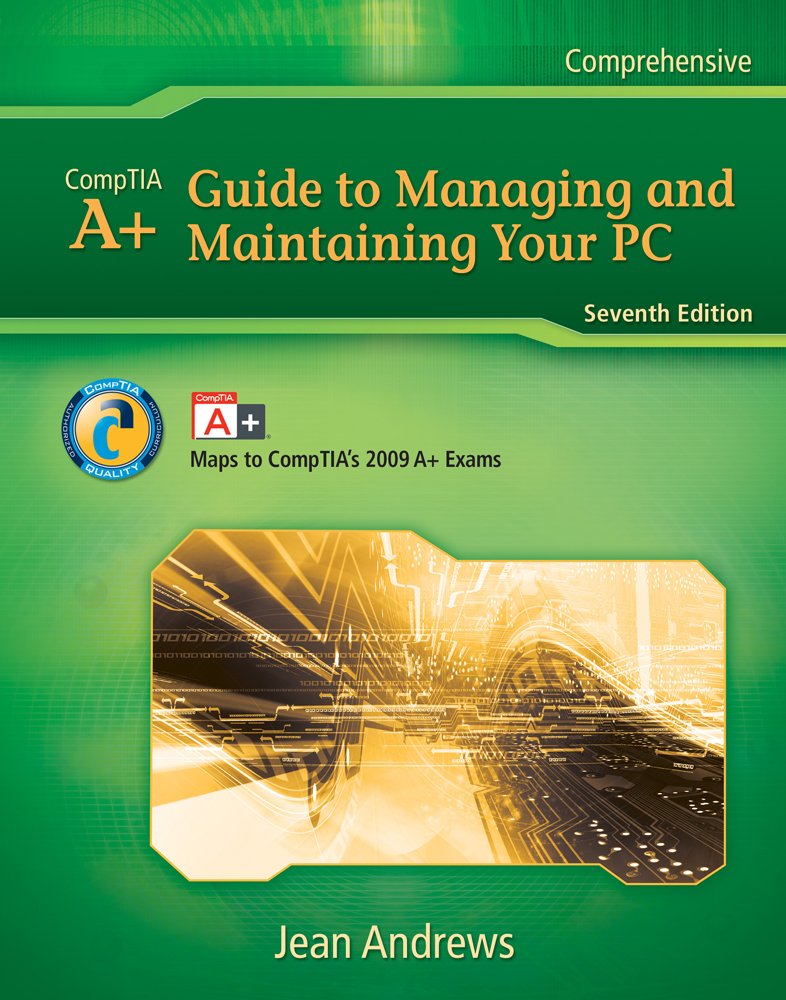 CompTIA A+ Guide to Managing and Maintaining Your PC, comprehensive,Used