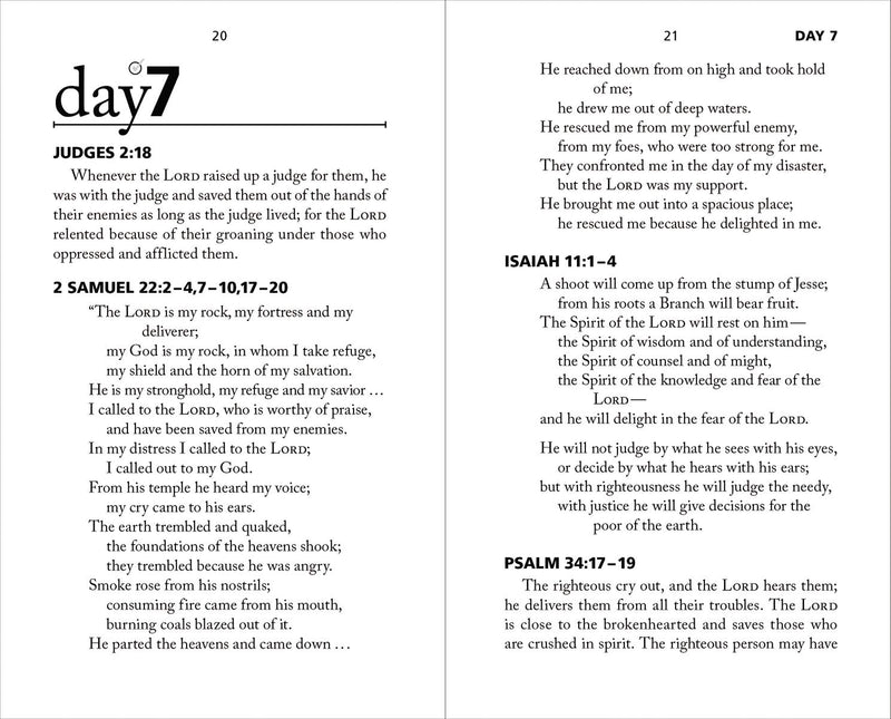 NIV, OnceADay 25 Days of Advent Devotional, Paperback,Used