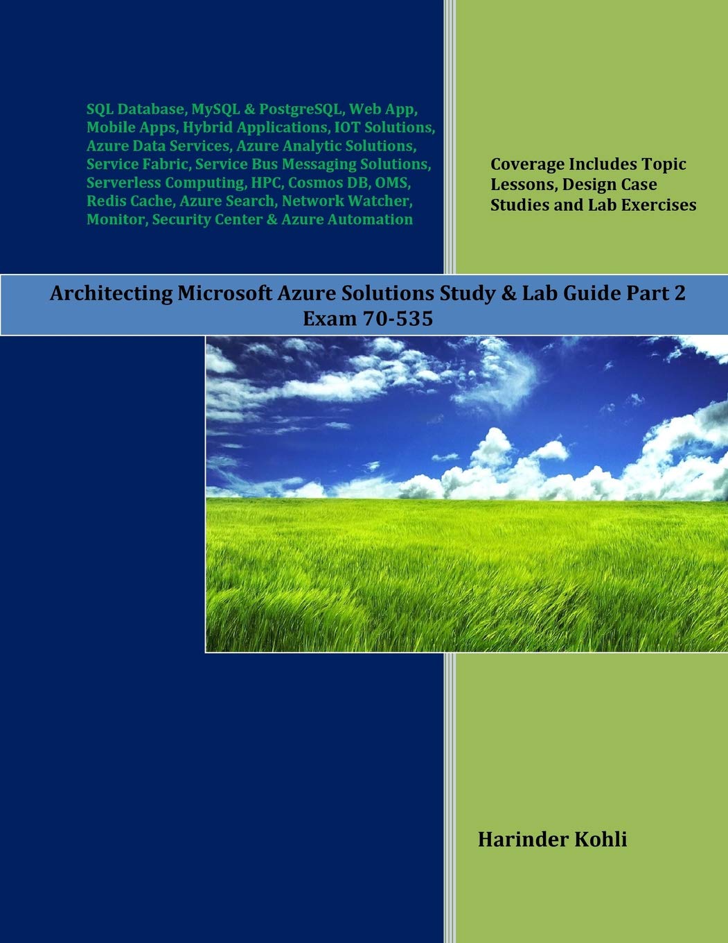 Architecting Microsoft Azure Solutions Study & Lab Guide Part 2: Exam 70535,Used