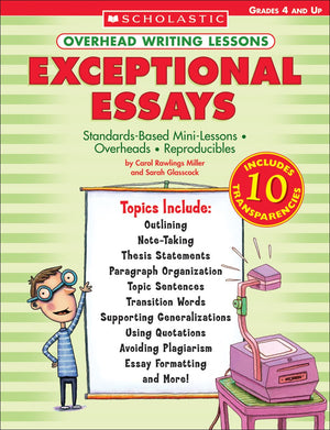 Overhead Writing Lessons: Exceptional Essays,Used