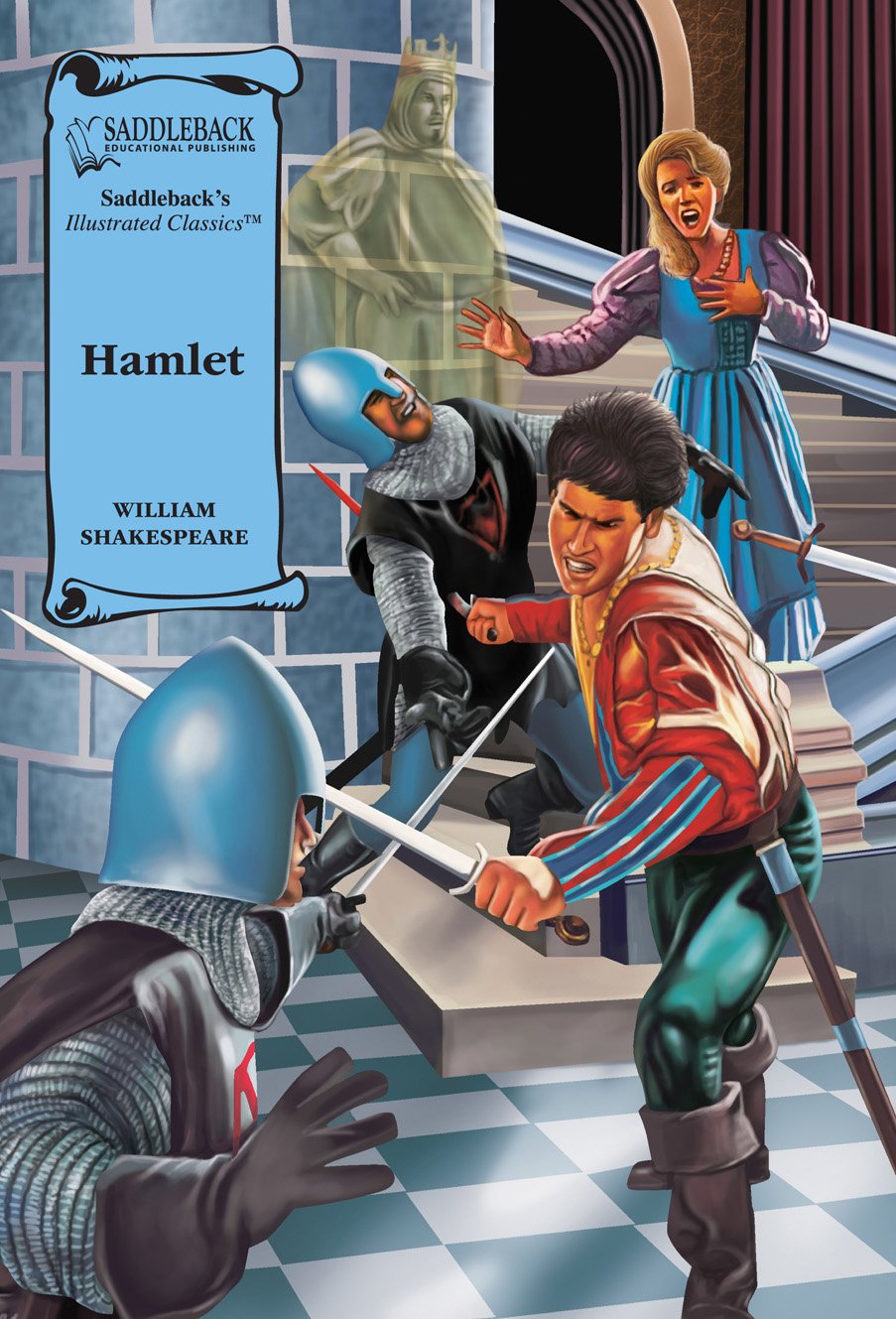 Hamlet Graphic Novel (Saddleback'S Illustrated Classics),Used
