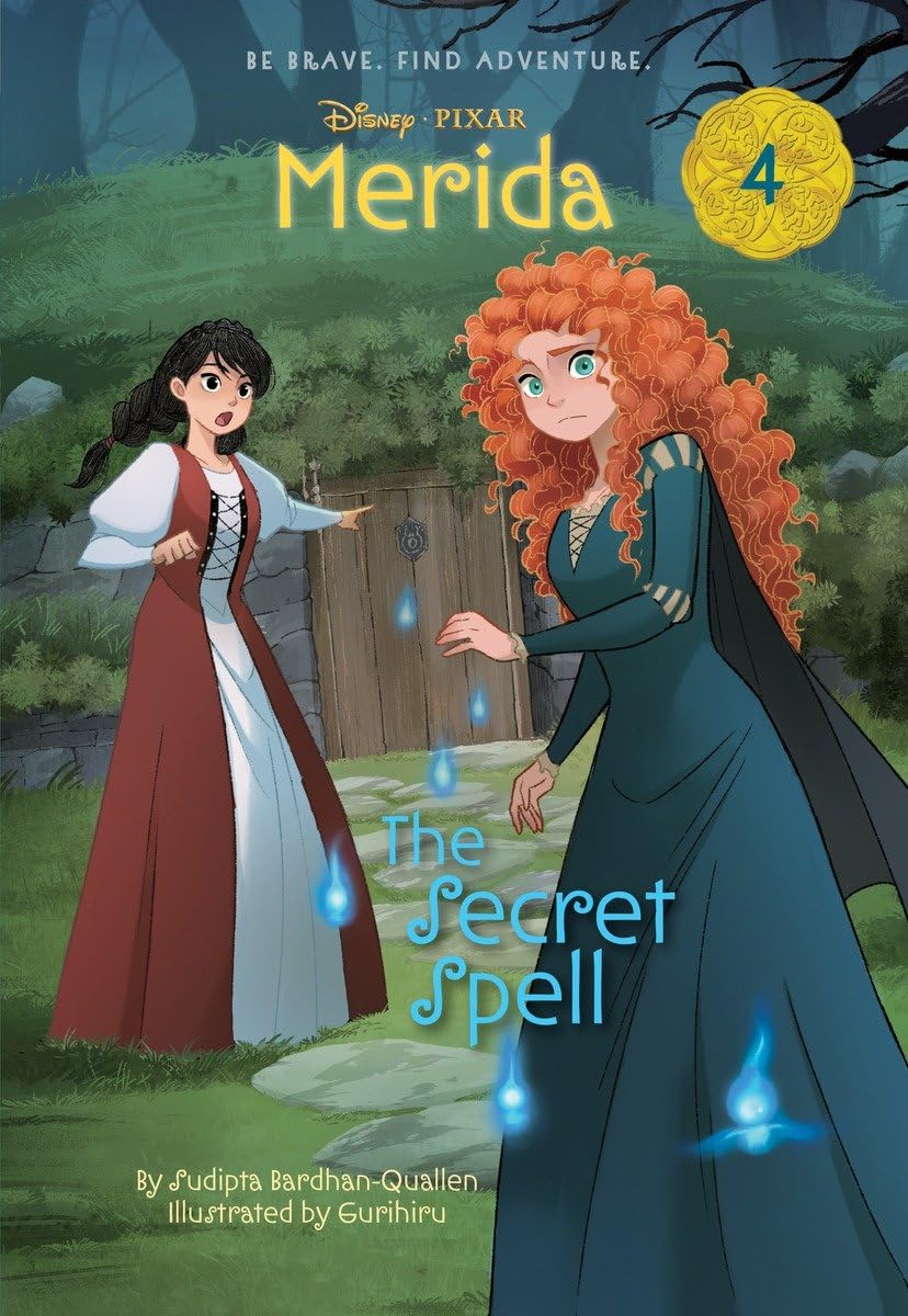 Merida #4: The Secret Spell (Disney Princess) (A Stepping Stone Book(Tm))-used
