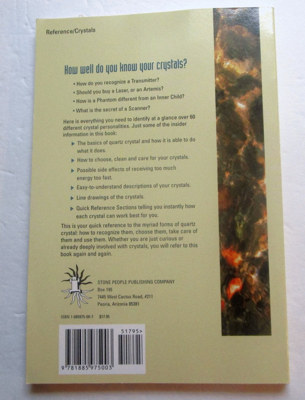 Crystal Personalities: A Quick Reference to Special Forms of Quartz (Crystals and New Age),Used