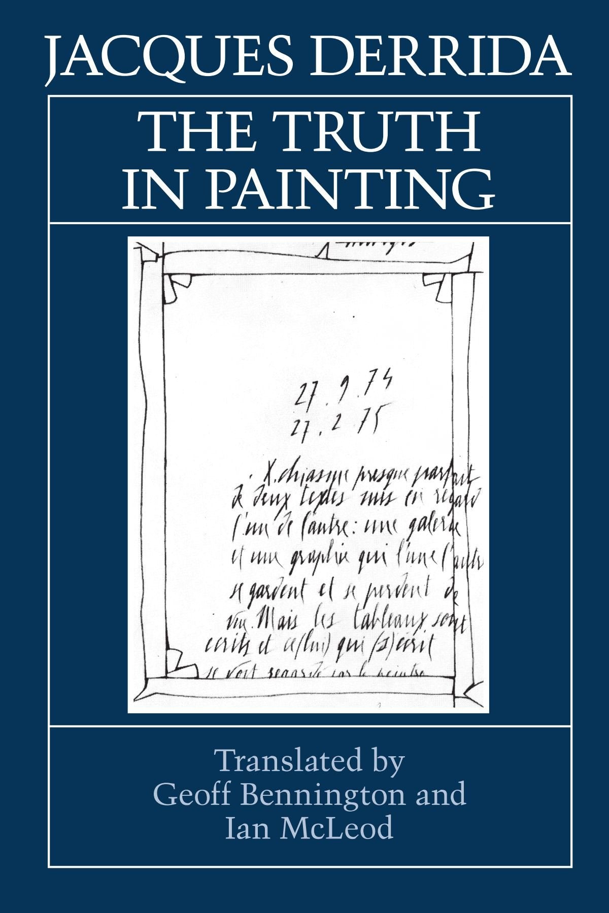 The Truth In Painting,New