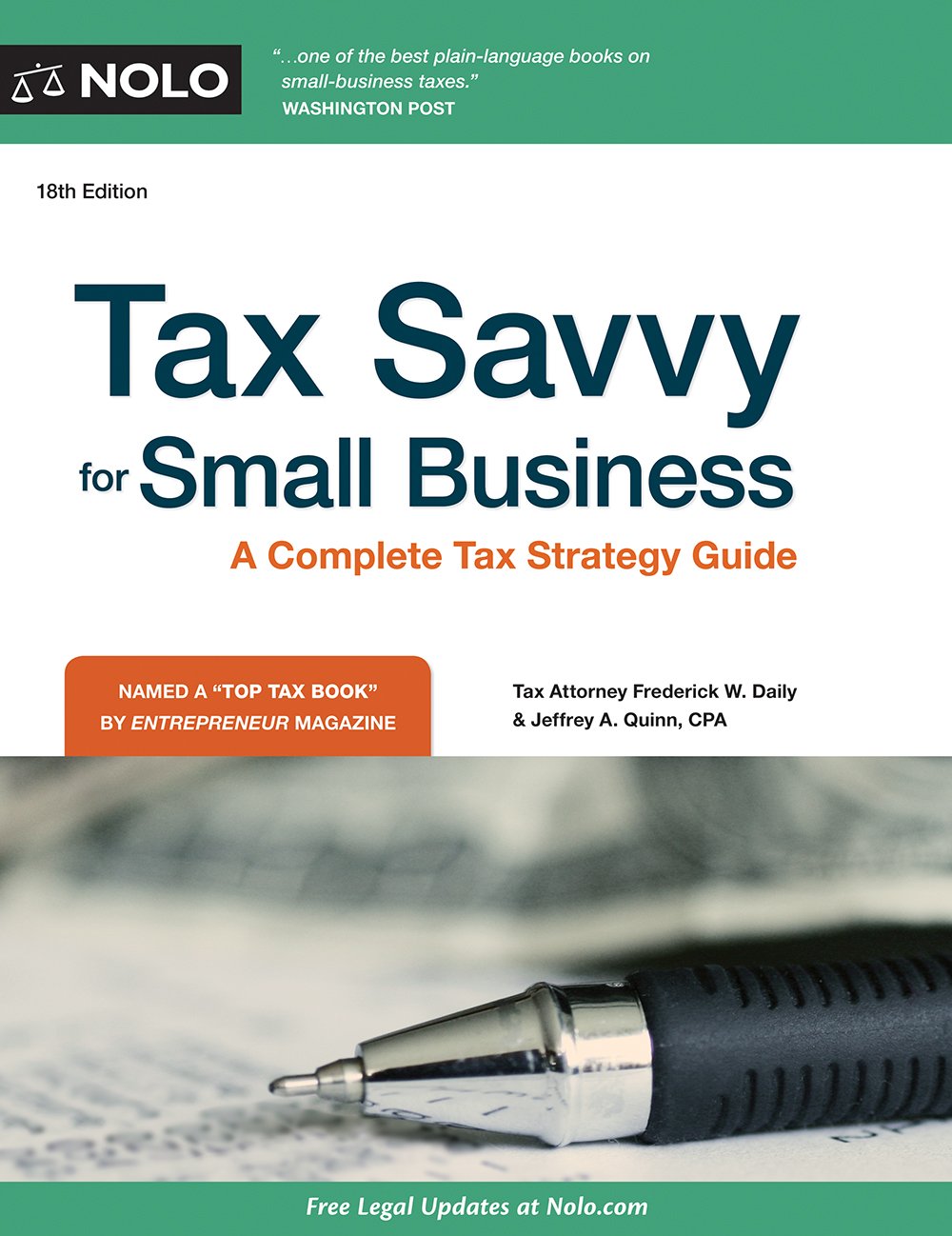 Tax Savvy for Small Business: A Complete Tax Strategy Guide,Used