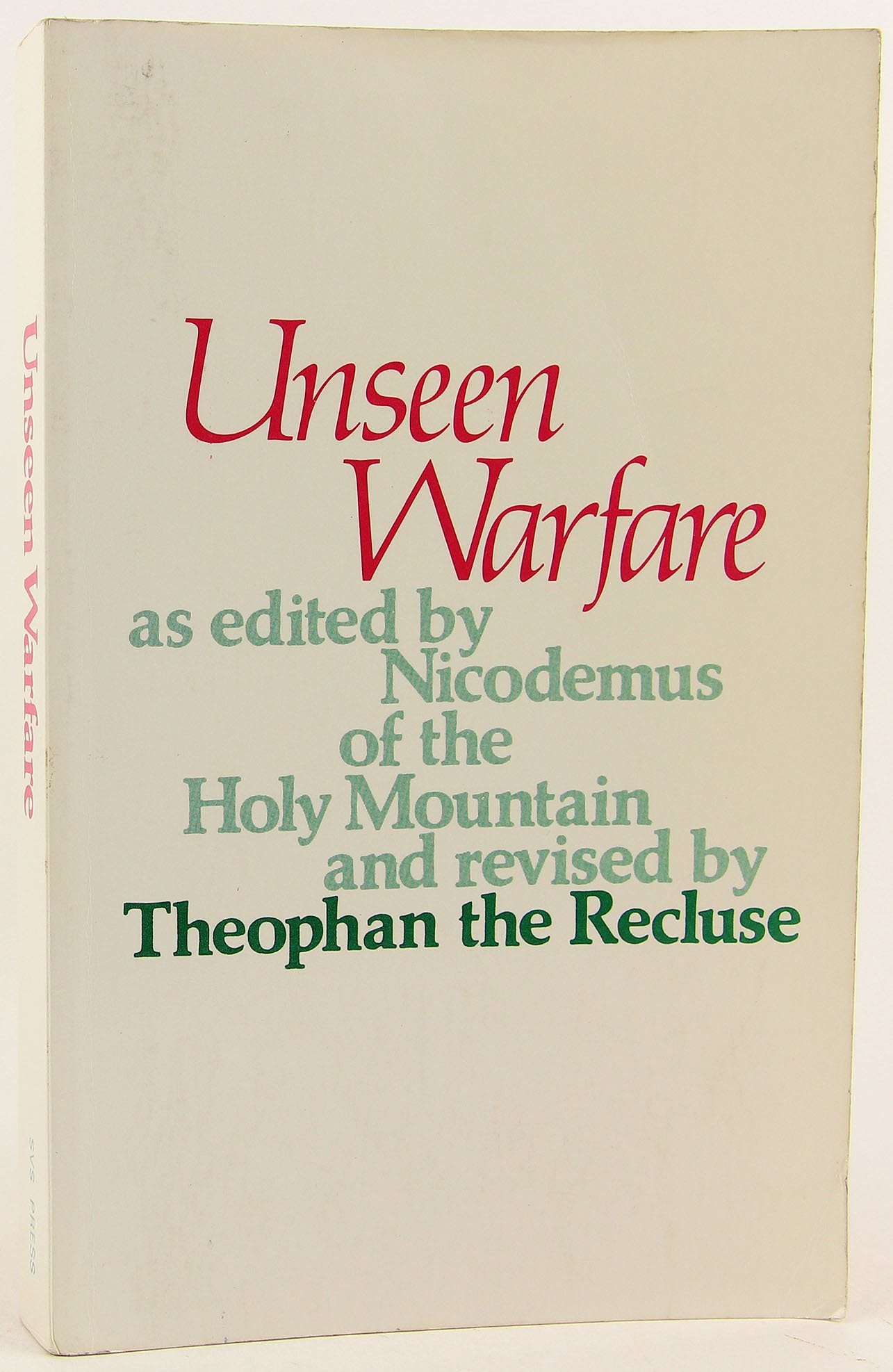 Unseen Warfare: The Spiritual Combat And Path To Paradise Of Lorenzo Scupoli (English, Russian And Greek Edition),Used