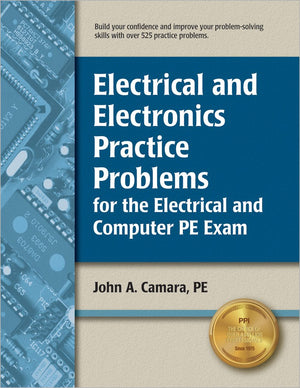 Electrical And Electronics Practice Problems For The Electrical And Computer Pe Exam,Used