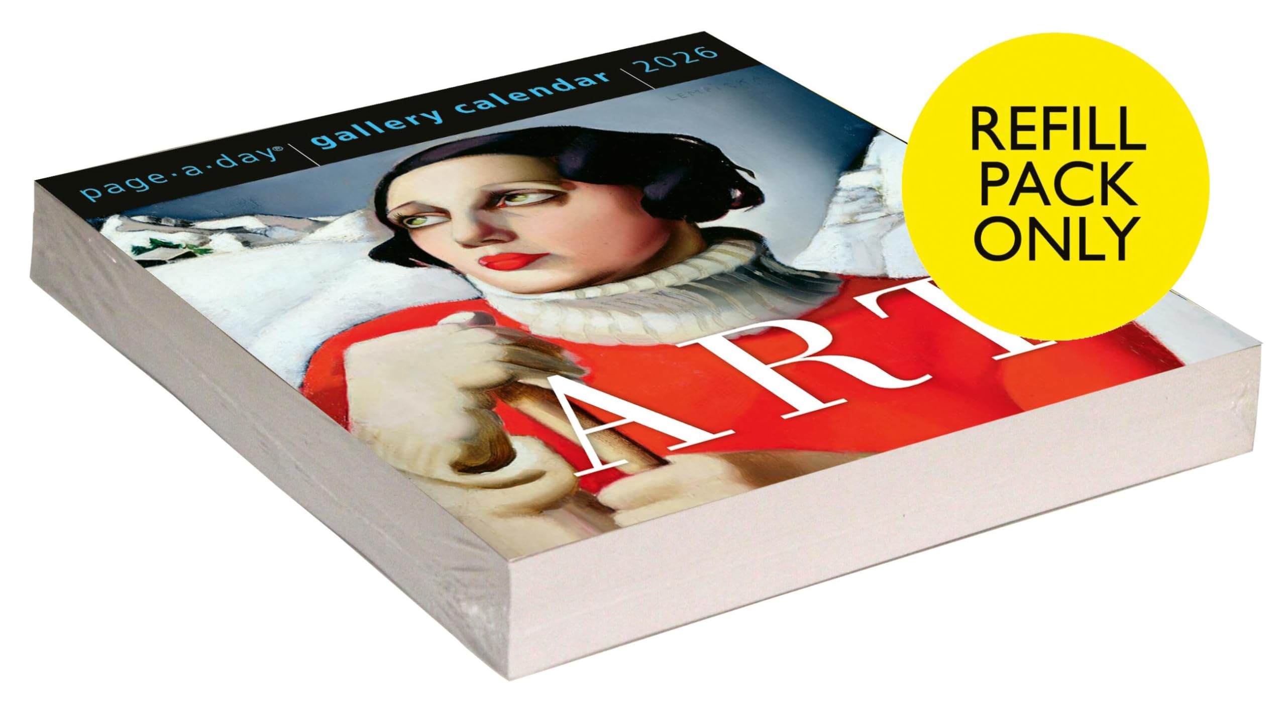 Art PageADay Gallery Calendar Refill Pack 2026: The Next Best Thing To Exploring Your Favorite Museum