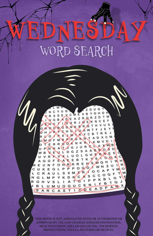 Wednesday Word Search: An Unofficial Activity Book (Unofficial Wednesday Books),New