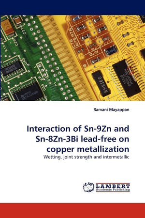 Interaction of Sn9Zn and Sn8Zn3Bi leadfree on copper metallization: Wetting, joint strength and intermetallic,Used