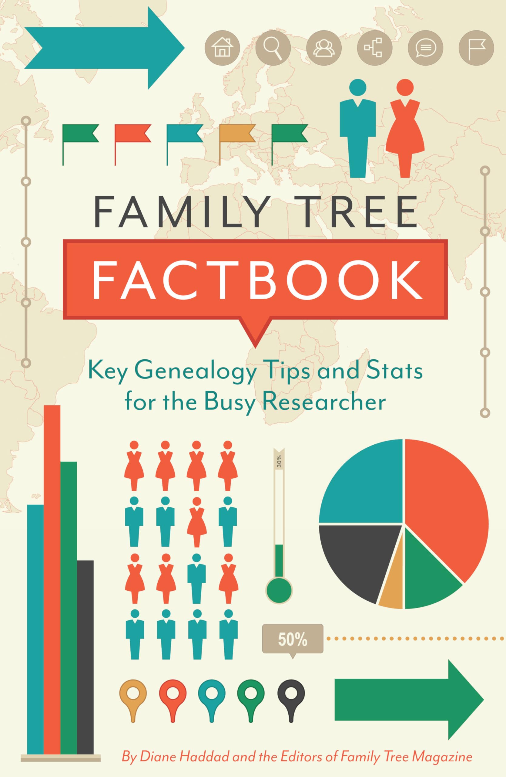 Family Tree Factbook: Key genealogy tips and stats for the busy researcher,Used