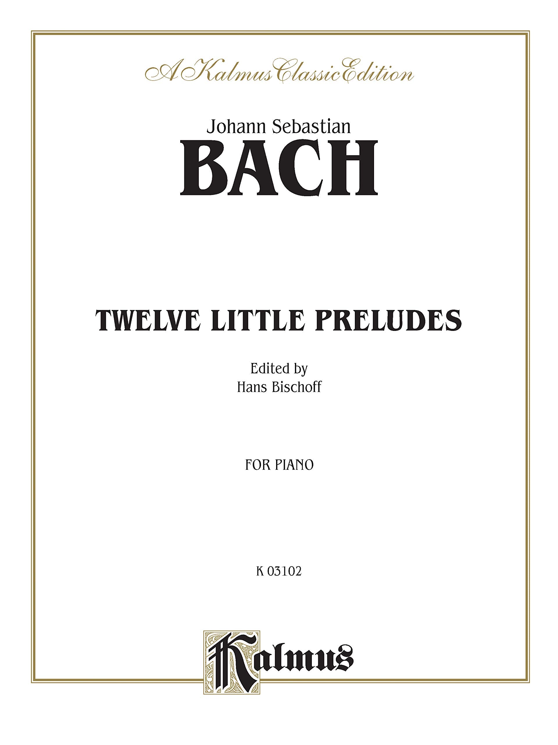 Twelve Little Preludes (Kalmus Edition),Used