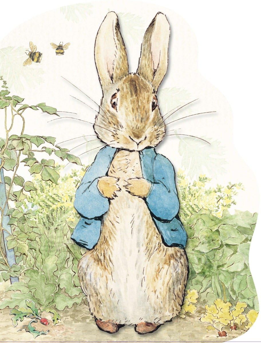 Peter Rabbit Large Shaped Board Book,Used