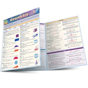 Geometry Part 1 Quickstudy Laminated Reference Guide (Quick Study Academic)