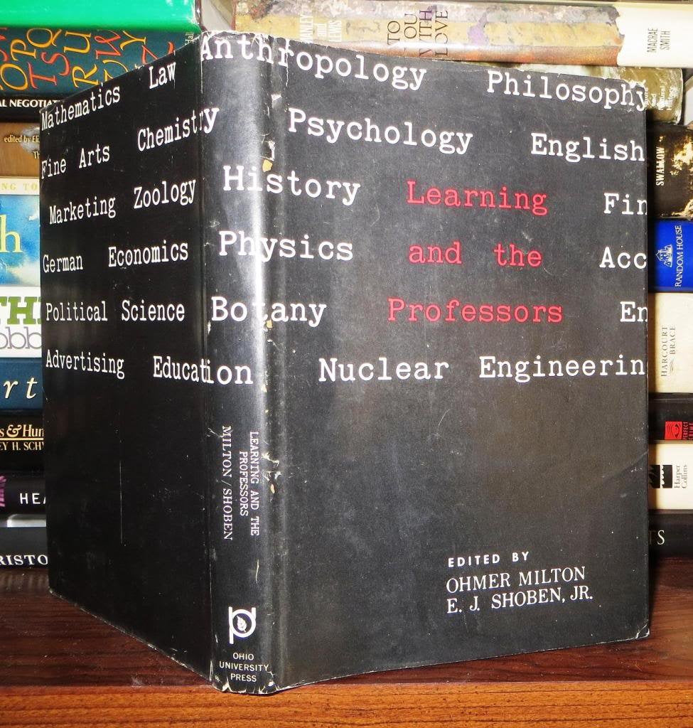 Learning and the Professors,Used
