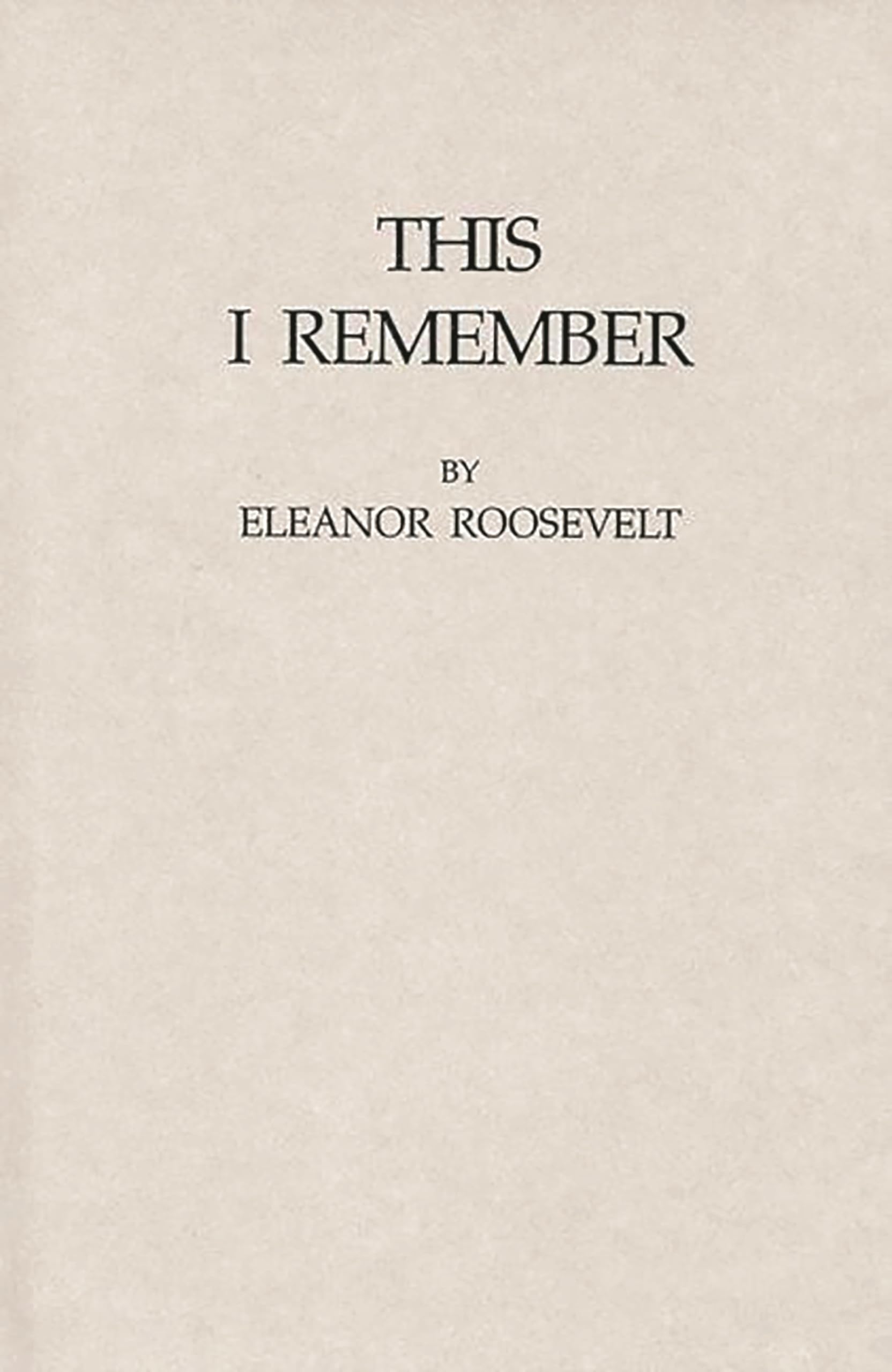 This I Remember,Used