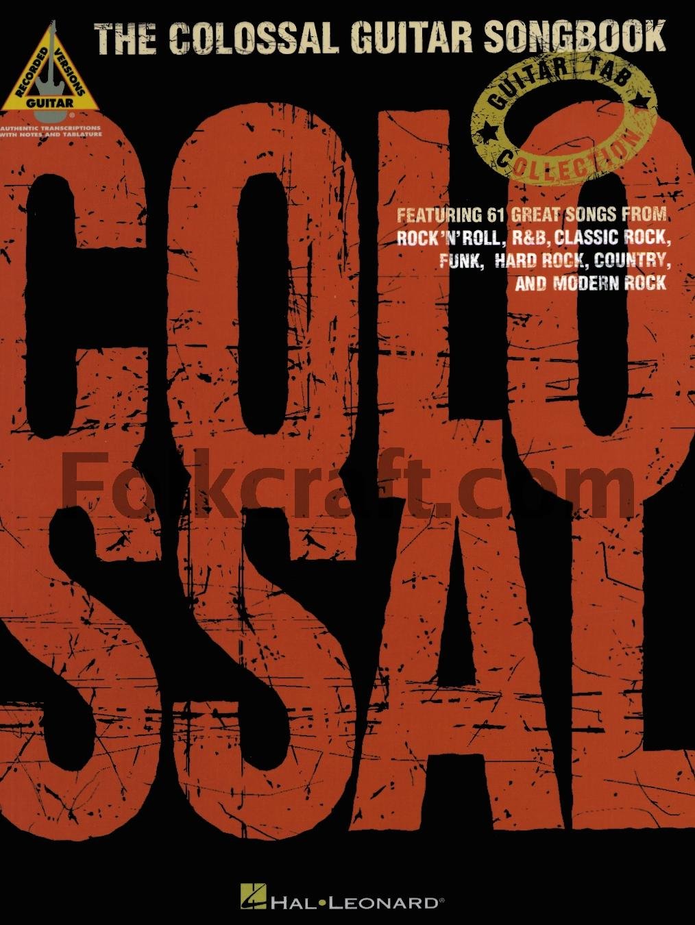 The Colossal Guitar Songbook (Guitar Tab Collection),Used