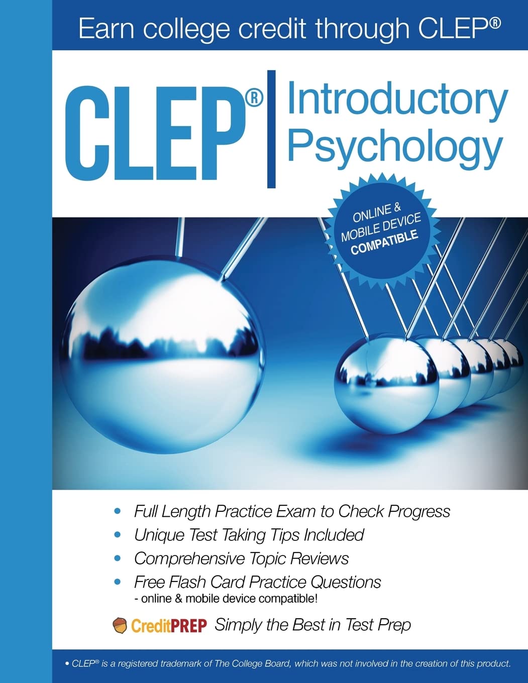 CLEP  Introductory Psychology,Used