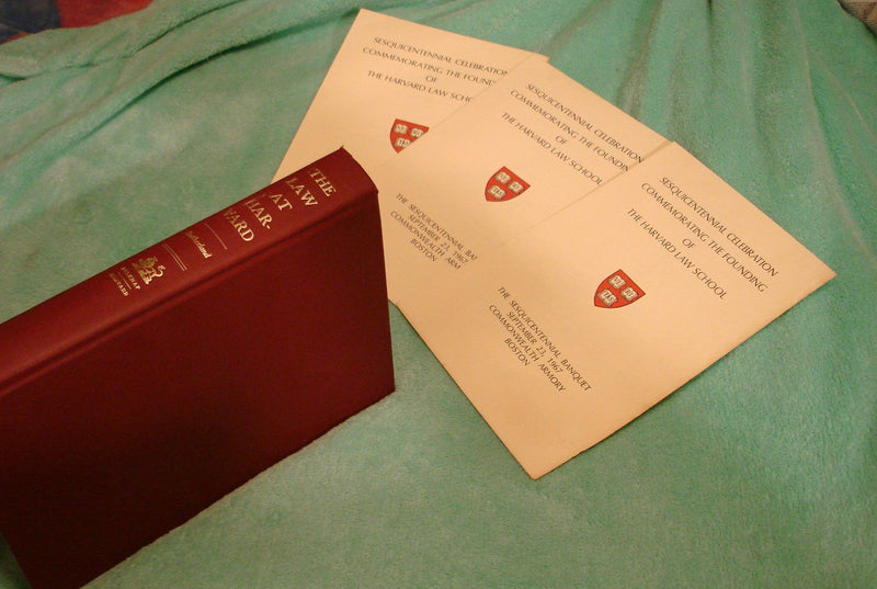 The Law at Harvard: A History of Ideas and Men, 18171967,Used