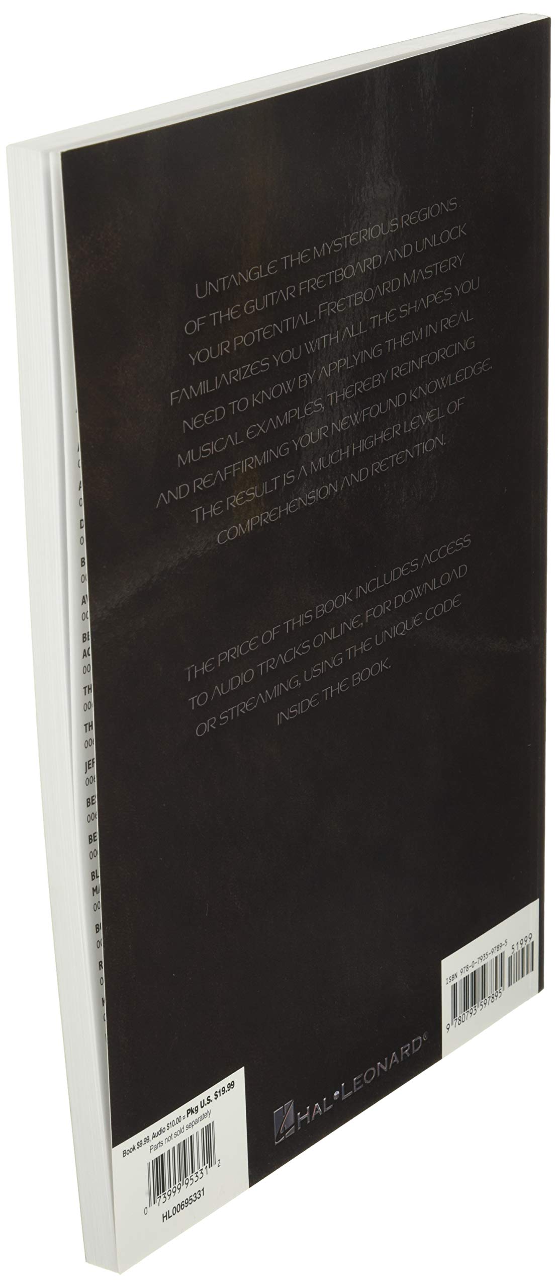 Fretboard Mastery Book/Online Audio,Used