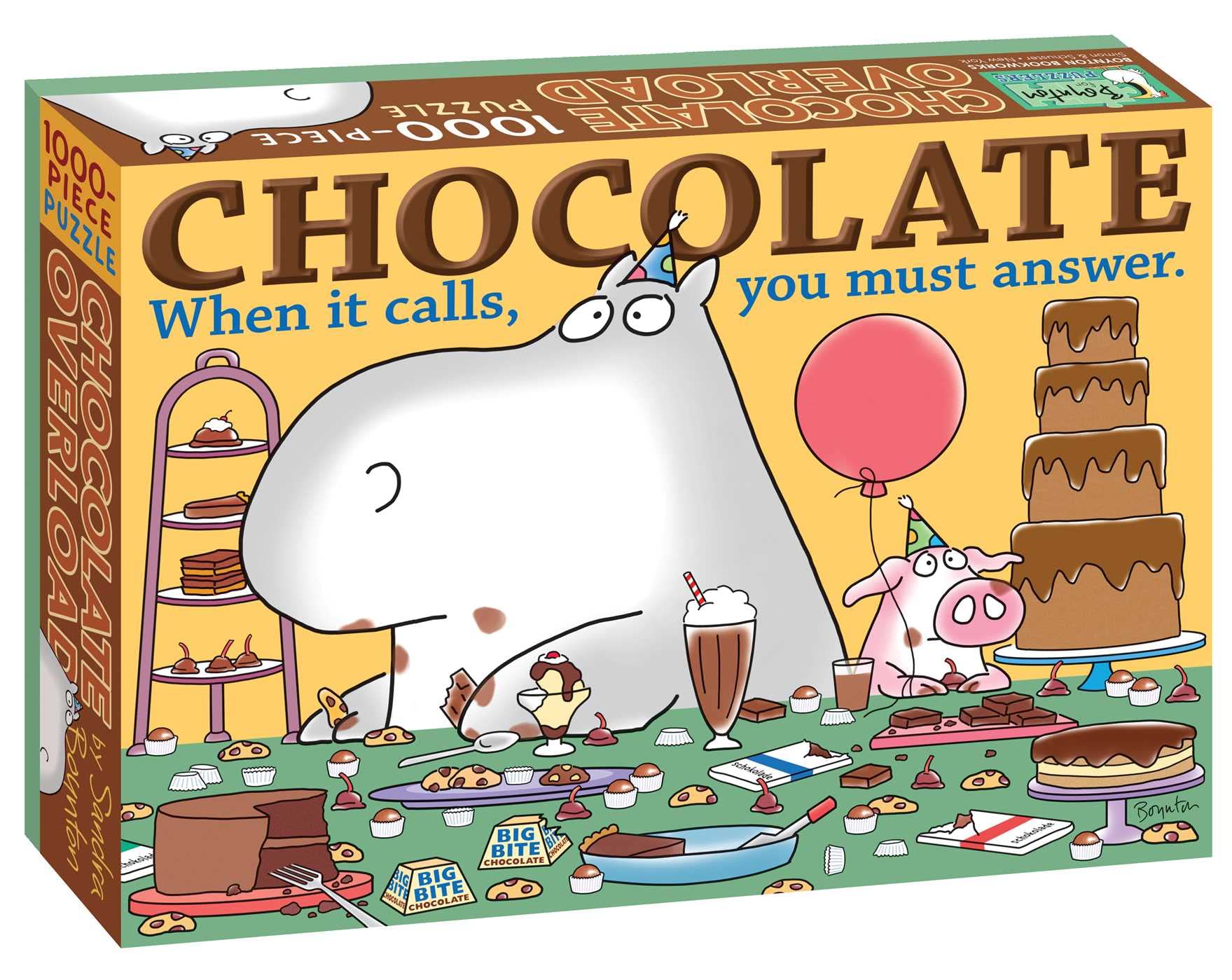 Chocolate Overload: 1000Piece Puzzle (Boynton For Puzzlers),Used