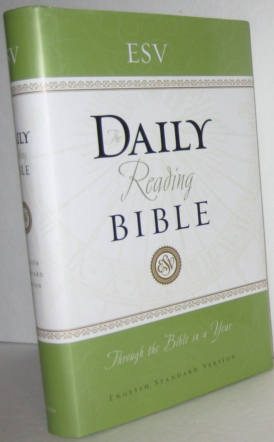ESV Daily Reading Bible, Hardcover, Black Letter Text,Used