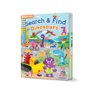 My First Search & Find: Dinosaurs Board Book  Search for Dinosaurs, Animals, Objects, and More, Ages 2 and Up  Part of the My ,Used