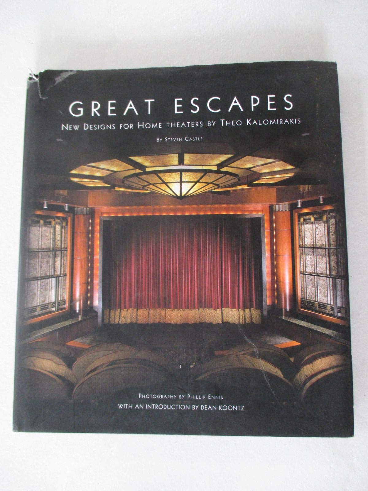 Great Escapes: New Designs for Home Theaters by Theo Kalomirakis,Used