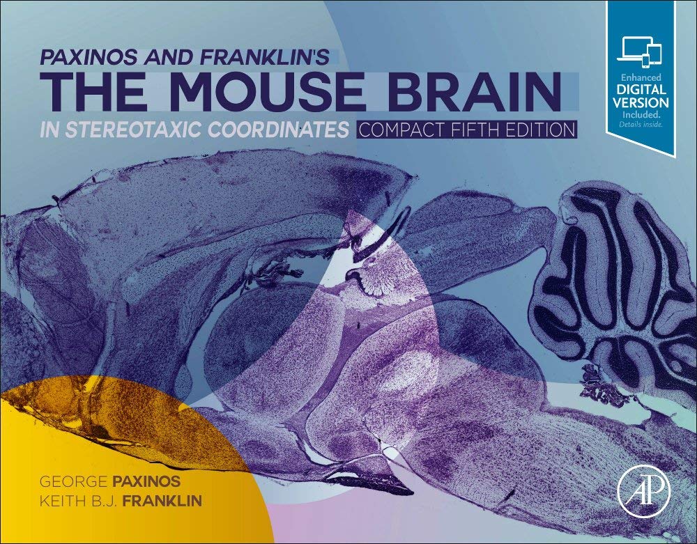 Paxinos and Franklin's the Mouse Brain in Stereotaxic Coordinates, Compact: The Coronal Plates and Diagrams,Used