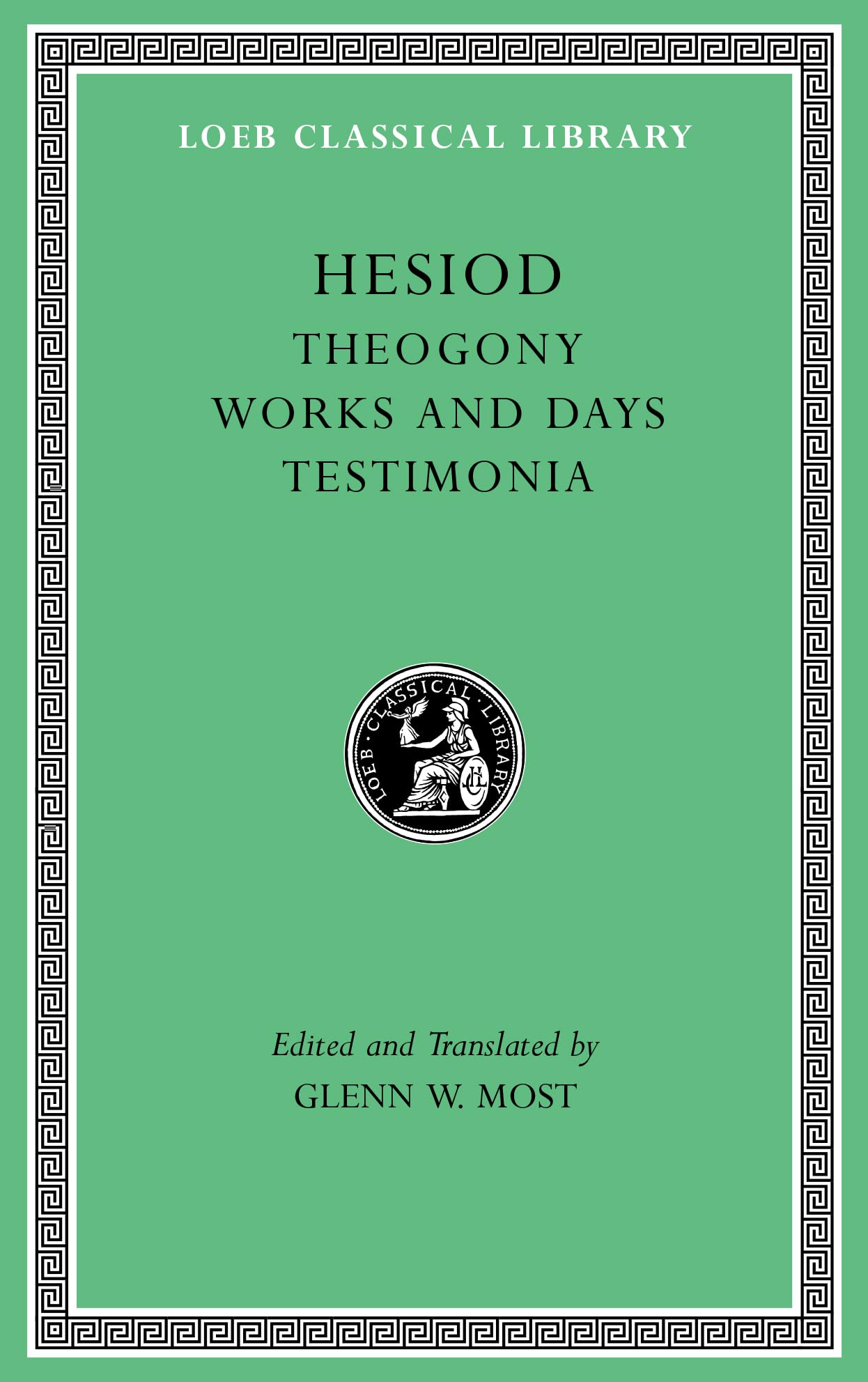 Theogony. Works and Days. Testimonia (Loeb Classical Library),Used