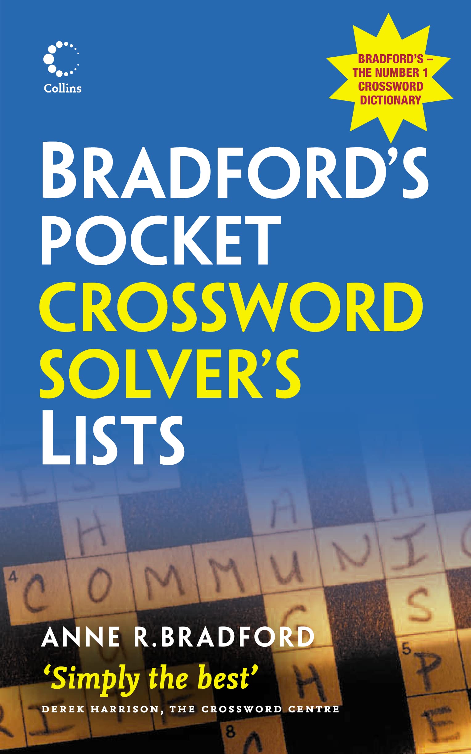 Collins Bradford's Pocket Crossword Solver's List (Dictionary),Used