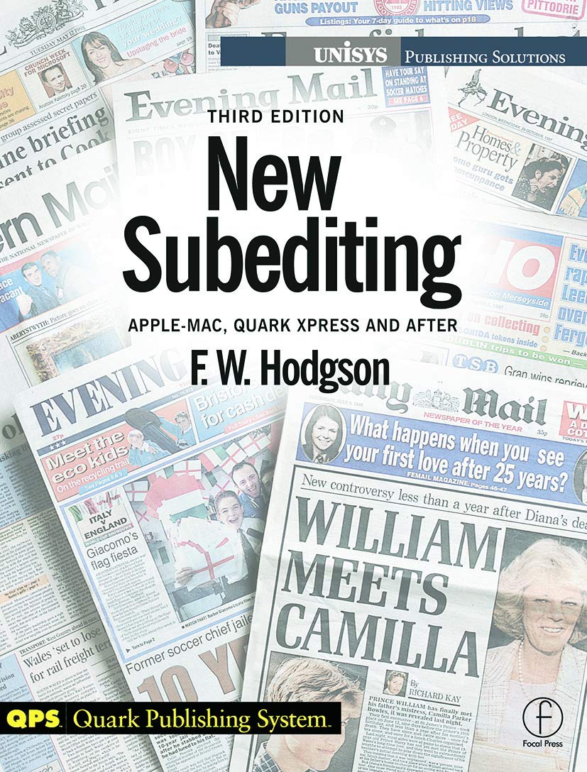 New Subediting (Quark Publishing System)