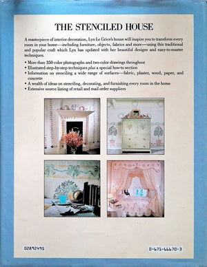 The stenciled house: An inspirational and practical guide to transforming your home,Used
