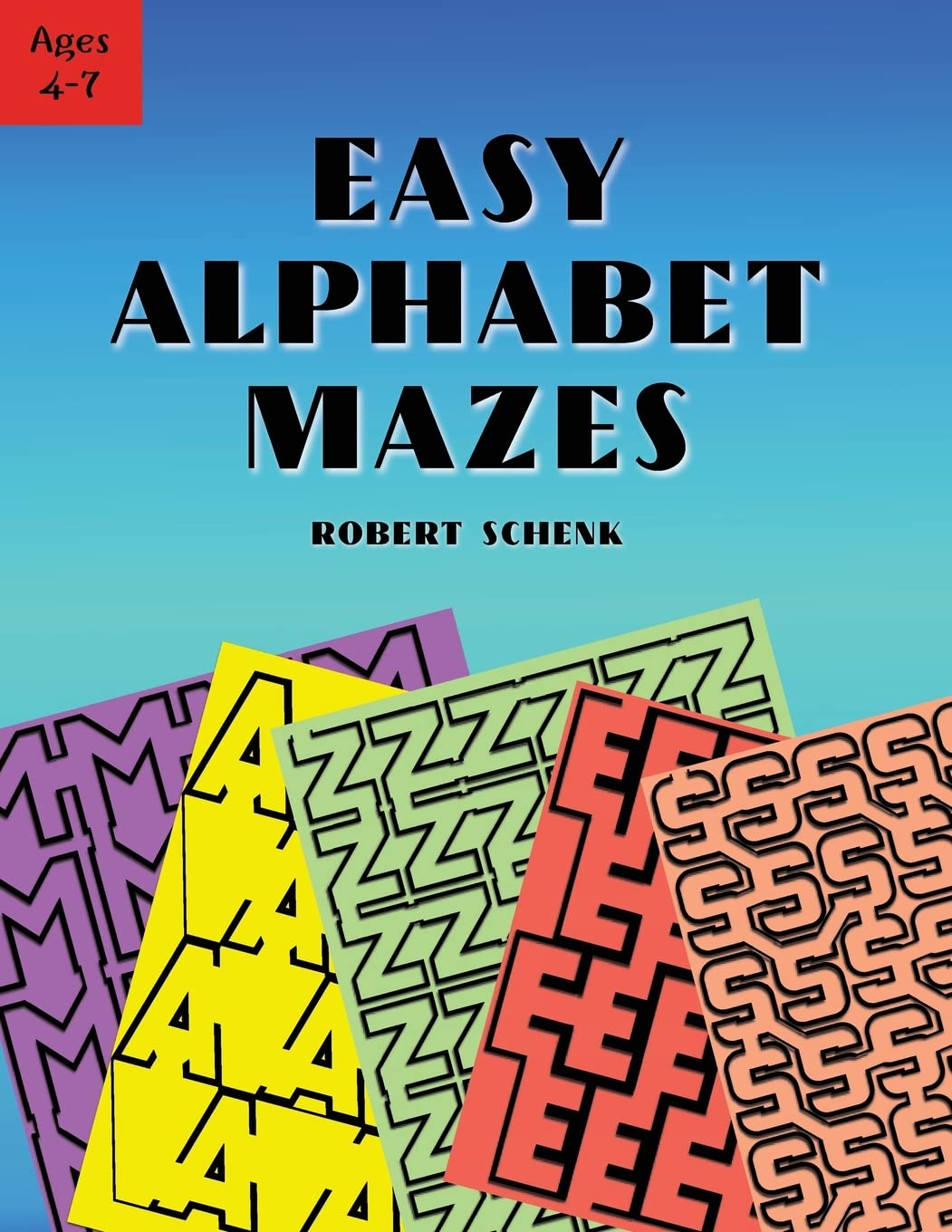 Easy Alphabet Mazes,Used
