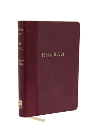 Nrsv, The Harpercollins Catholic Gift Bible, Imitation Leather, Burgundy