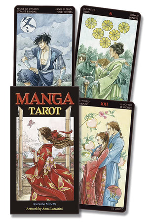 Manga Tarot (English and Spanish Edition),Used