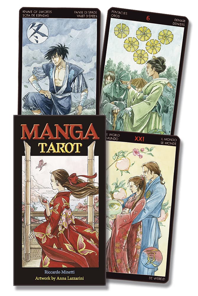 Manga Tarot (English and Spanish Edition),Used