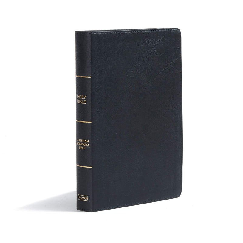 CSB Giant Print Reference Bible, Black LeatherTouch, Red Letter, Presentation Page, CrossReferences, FullColor Maps, EasytoR,Used