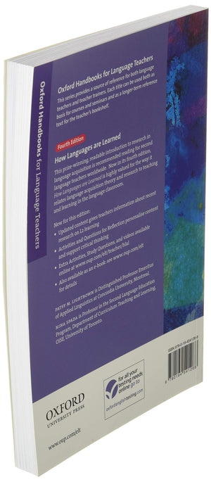 How Languages are Learned 4e (Oxford Handbooks for Language Teachers),Used