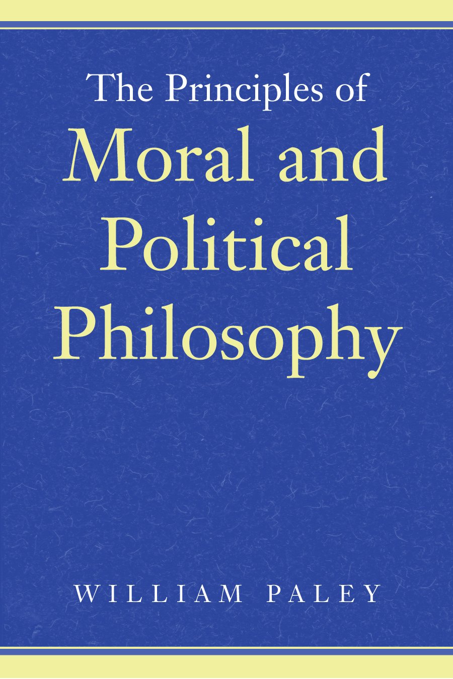 The Principles Of Moral And Political Philosophy,Used