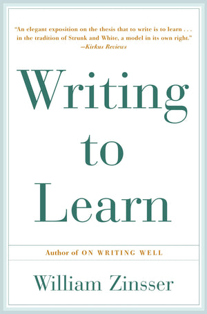 Writing To Learn,New