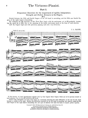Hanon: The Virtuoso Pianist In Sixty Exercises For The Piano, Vol. 925, Complete (Schirmer's Library Of Musical Classics),Used