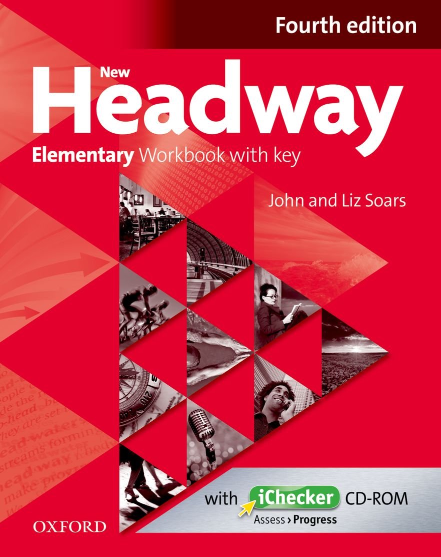 New Headway 4th Edition Elementary. Workbook and iChecker with Key,Used