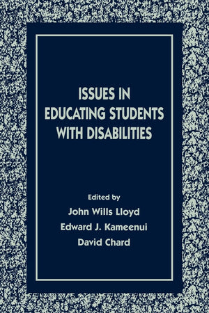 Issues In Educating Students With Disabilities (The Lea Series On Special Education And Disability),Used