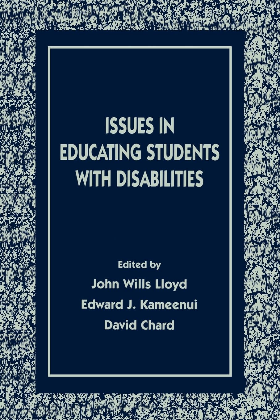 Issues In Educating Students With Disabilities (The Lea Series On Special Education And Disability),Used